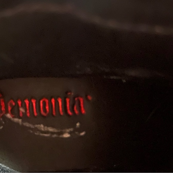 Demonia Kera • Women’s • Black •Size 7 • Faux • Lace-Up • Ankle • Gothic • Boots - Picture 13 of 15